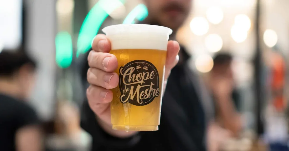 Copo de chope do Mestre